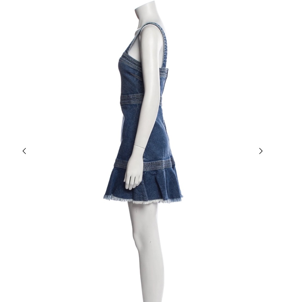 Jonathan Simkhai Square Neckline Mini Dress - Picture 2 of 3